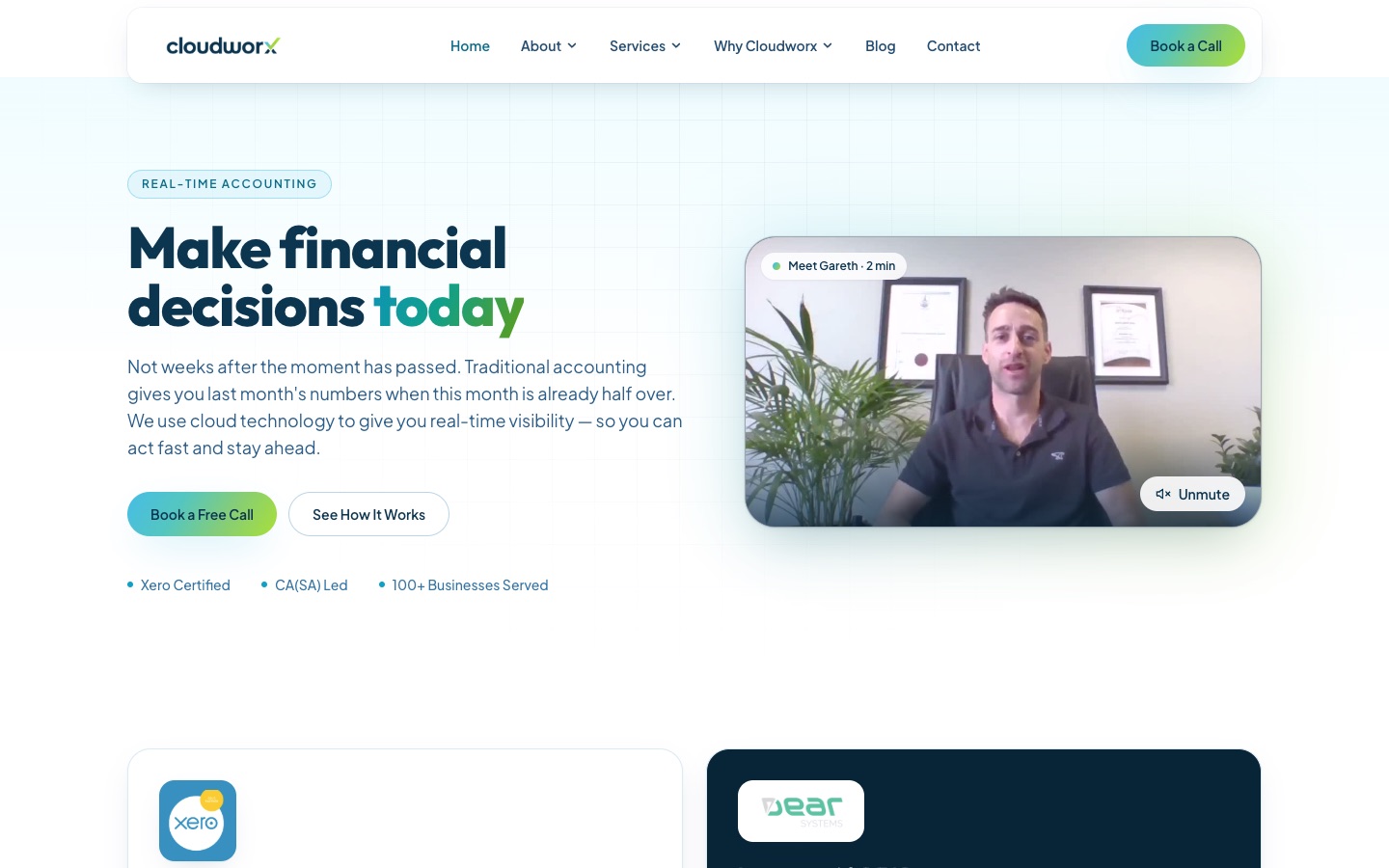 Cloudworx — Cloud accounting · South Africa / UK